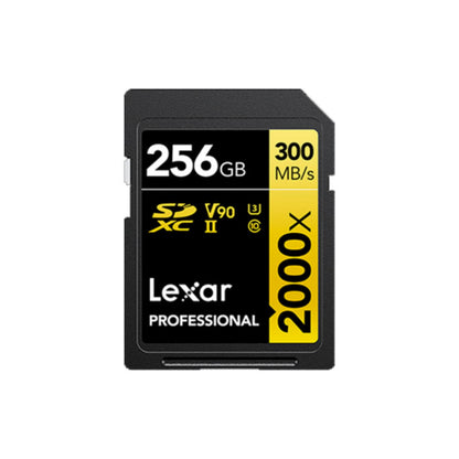 Tarjeta De Memoria Lexar 256gb 2000x V90 Gold