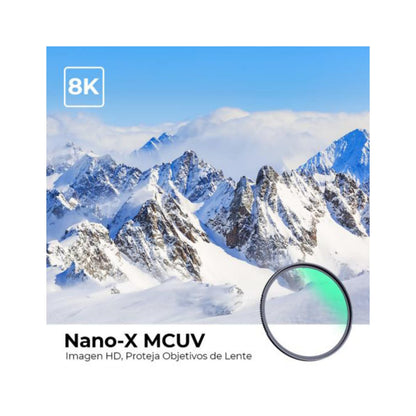 Filtro 77mm UV Nano X Series K&F Concept