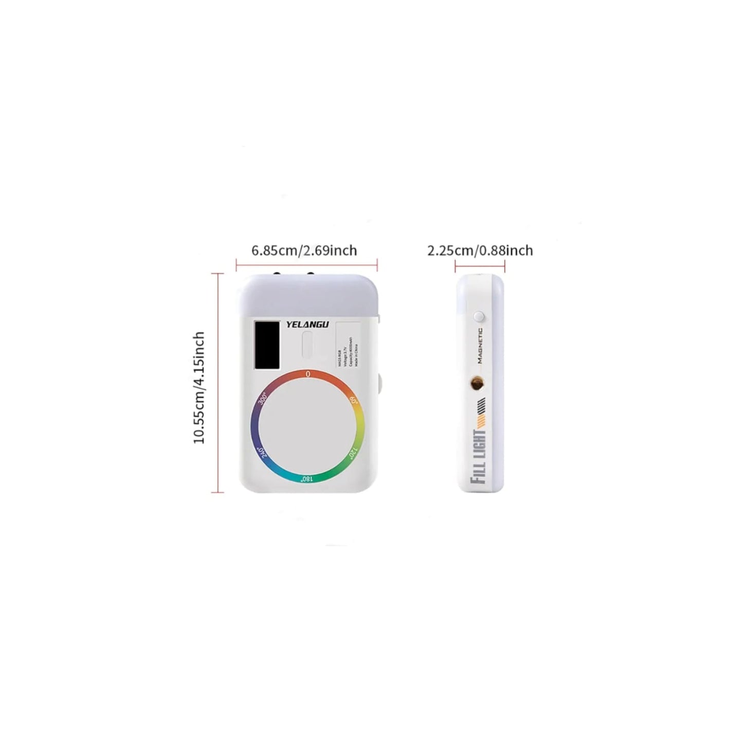 Foco Led Yelangu Modelo Mag5 Rgb