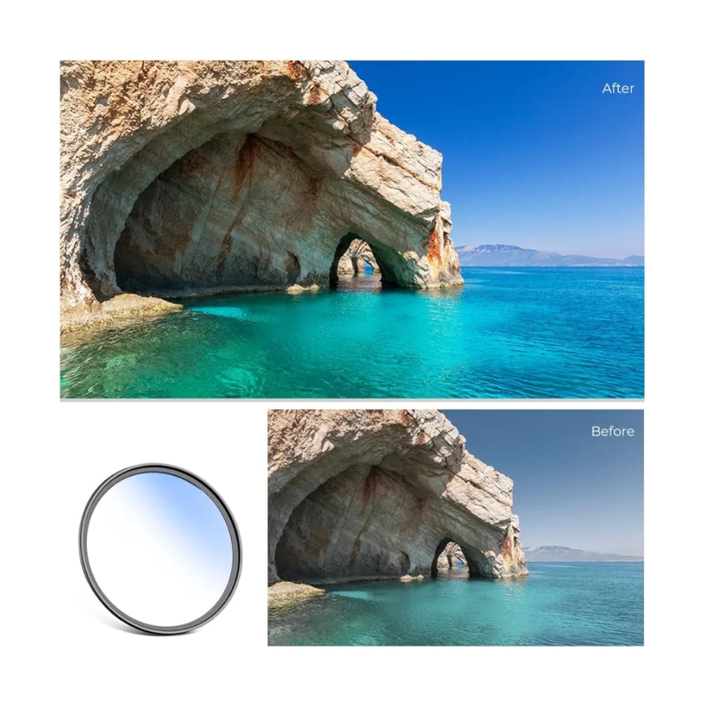 Filtro 55mm UV K&f Concept Serie C