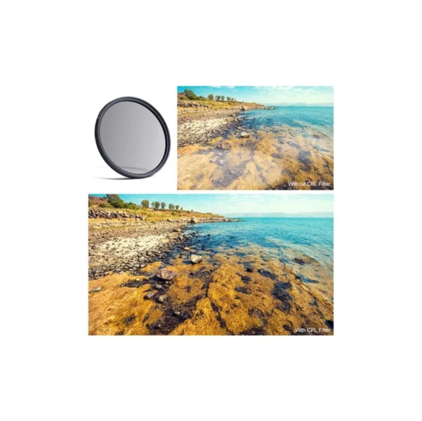 Filtro 62mm Polarizado Nano Series K&F