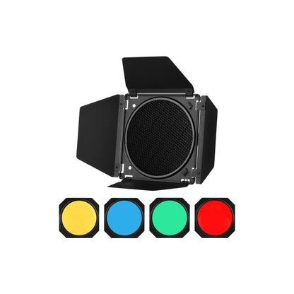 Bandoor Bd-04 Godox Rejilla De Nido Kit 4 Colores