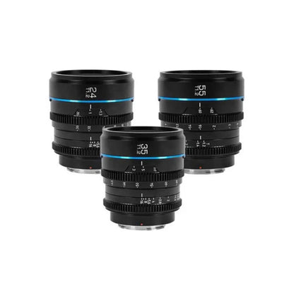 Kit Lente Sirui Cine Night Walker 24mm/ 35mm/55mm MS-3SEB
