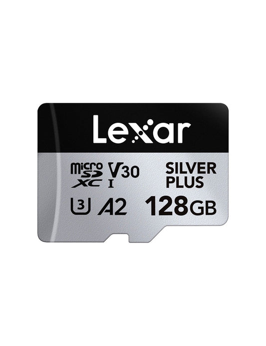 Tarjeta de Memoria Micro SD Lexar 128GB SILVER PLUS UHS-I