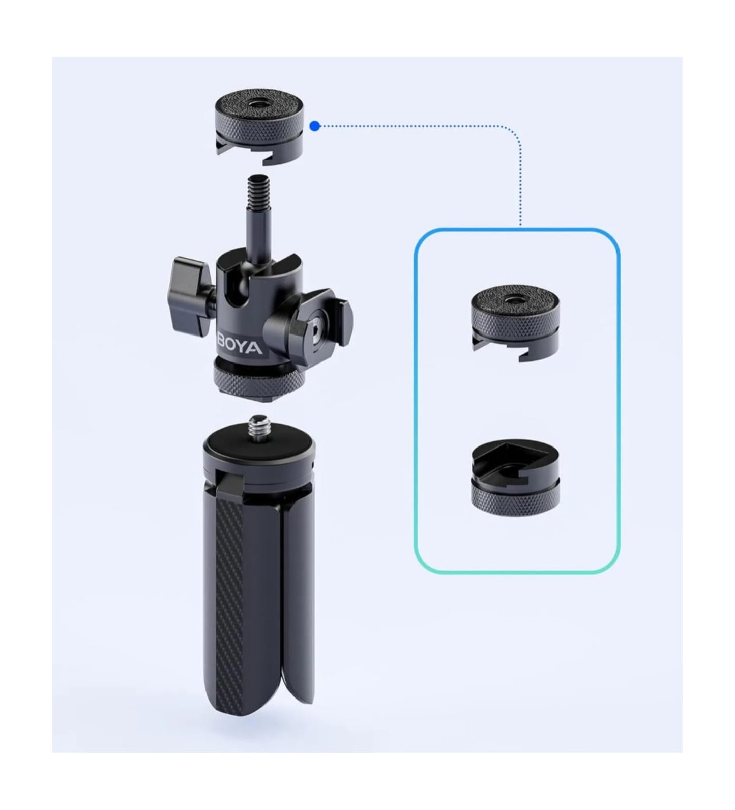 Mini trípode BOYA Desktop Stand-01