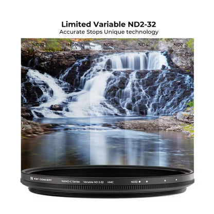 Filtro 49mm variable ND2-32 K&F Serie C