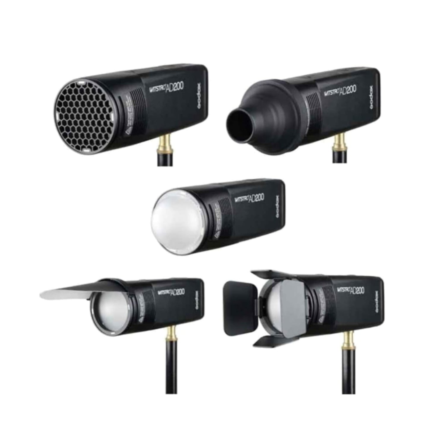 Set Godox Ak-r1 Compatible Con Ad200/ V1