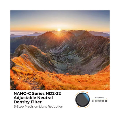 Filtro 49mm variable ND2-32 K&F Serie C