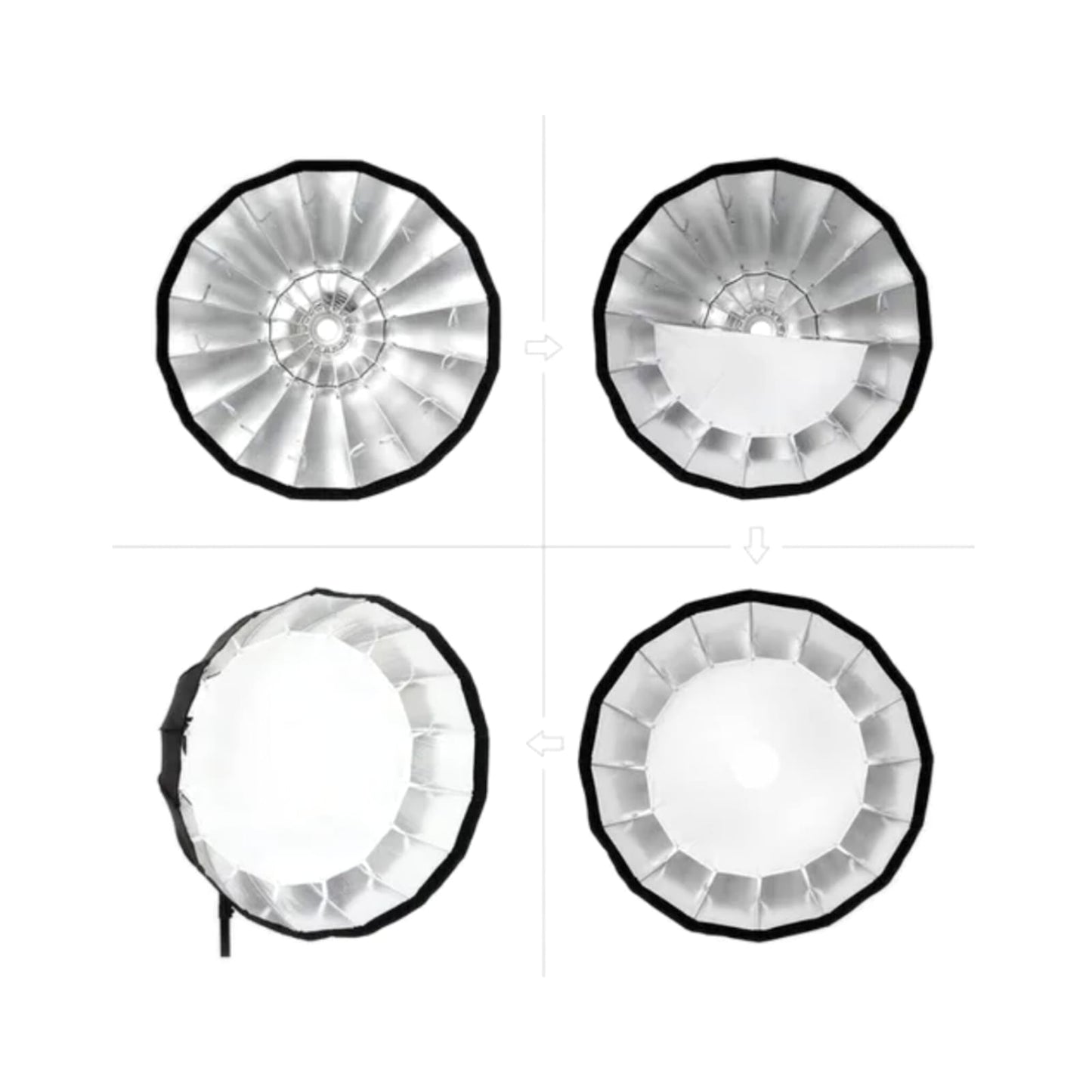 Parabólico P90l Godox Montura Bowens Con Grilla