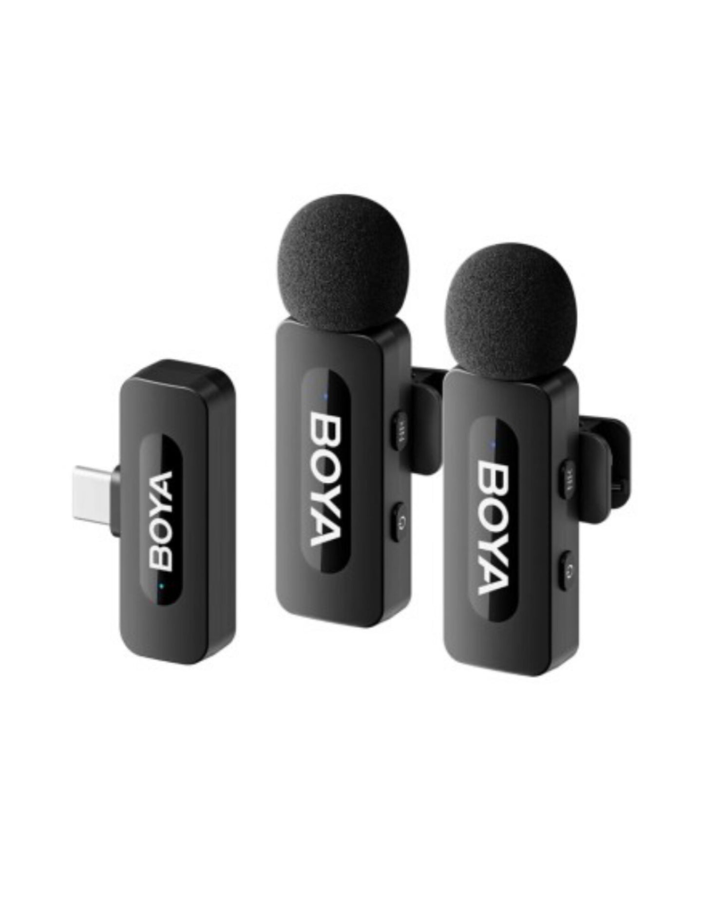 Micrófono Inalámbrico Doble BOYA BY-V20 Conector USB-C